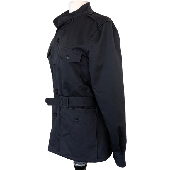 A.P.C. Field Military Sherpa Lined Belted Grey Jacket - Picture 5 of 10